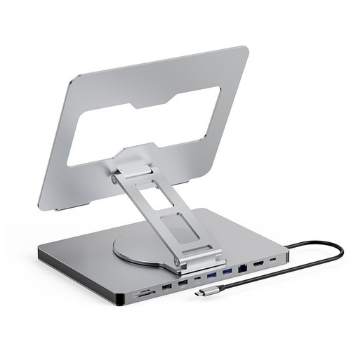 Type laptop stand dock with - c,