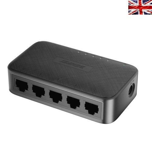 Fanless port gigabit - fanless, 5-port