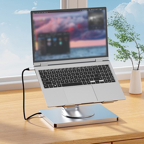 Folding laptop stand - laptop, with