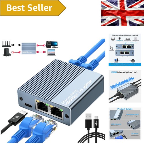 Rj45 port ethernet splitter - rj45,