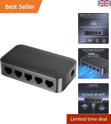 Port gigabit ethernet switch - 5-port,
