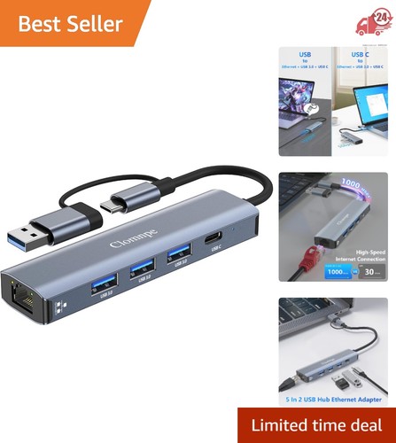 Compact usb c - usb, hub