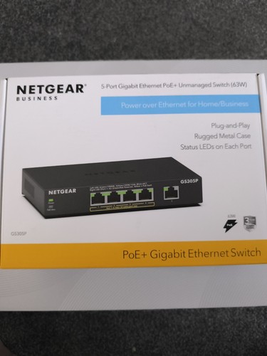 Netgear poe switch port - switch,