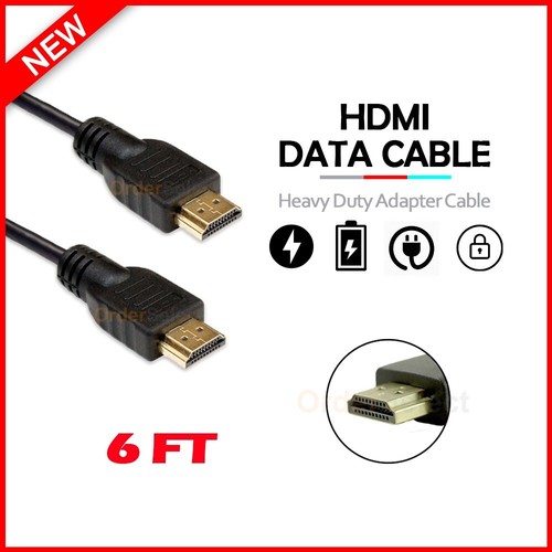 6ft high speed - hdmi, cable