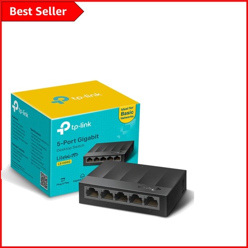 Compact port ethernet switch - 5-port,