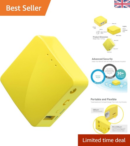 Compact router with - wi-fi,