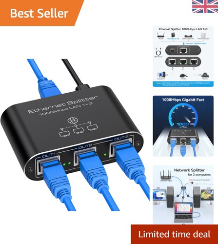 Aluminum ethernet switch to - 1,